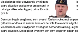 Efter razzian – ovanlig brottsmisstanke utreds