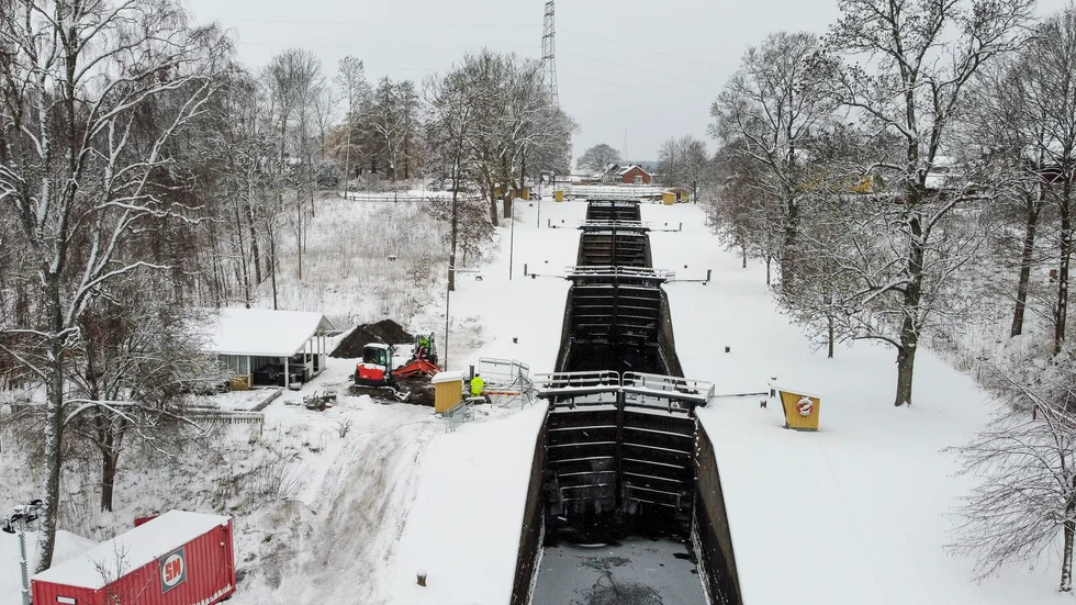 Vid och nedanför slusstrappan i Borenshult ska Göta kanal under vintern påbörja två renoveringsprojekt – till en summa av fyra miljoner kronor.