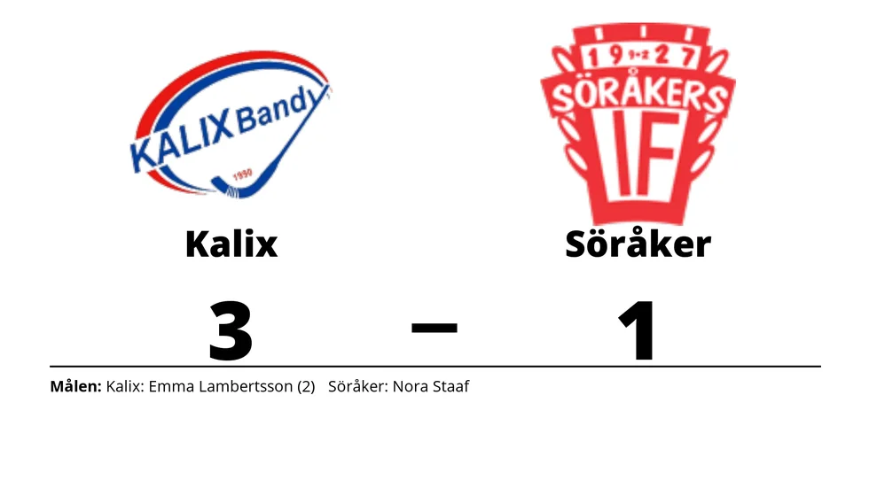 Kalix BF vann mot Söråkers IF