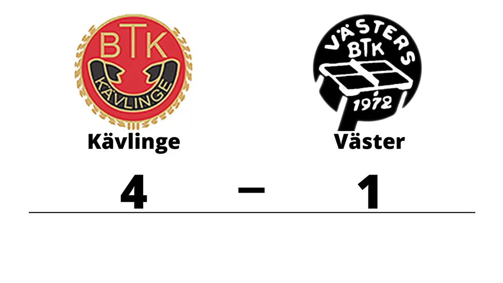 BTK Kävlinge vann mot Västers BTK
