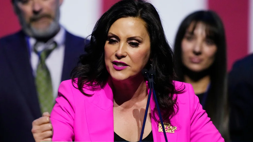 Michigans guvernör Gretchen Whitmer. Arkivbild.