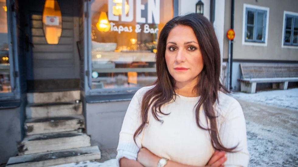 Nancy Yussef som driver Eden säger att det är tuffa tider. I värsta fall kan de tvingas stänga restaurangen en längre period.