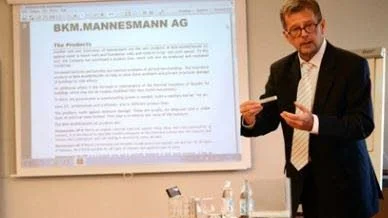 Etablering. Wolfgang van Deuverden har nu beslutat att BKM Mannesmann öppnar kontor i Arvidsjaur.