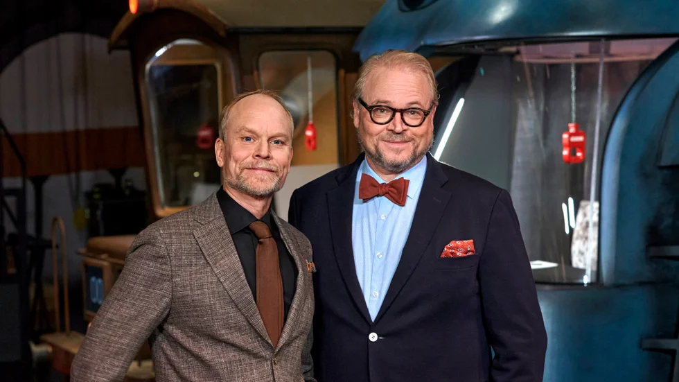 Kristian Luuk och Eskilstunabördige Fredrik Lindström är duon som håller tittarna sällskap i "På spåret".