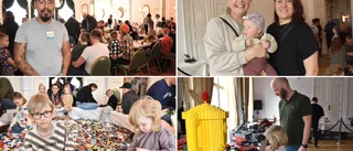 Nya siffror: Över 500 personer byggde lego på hotellet