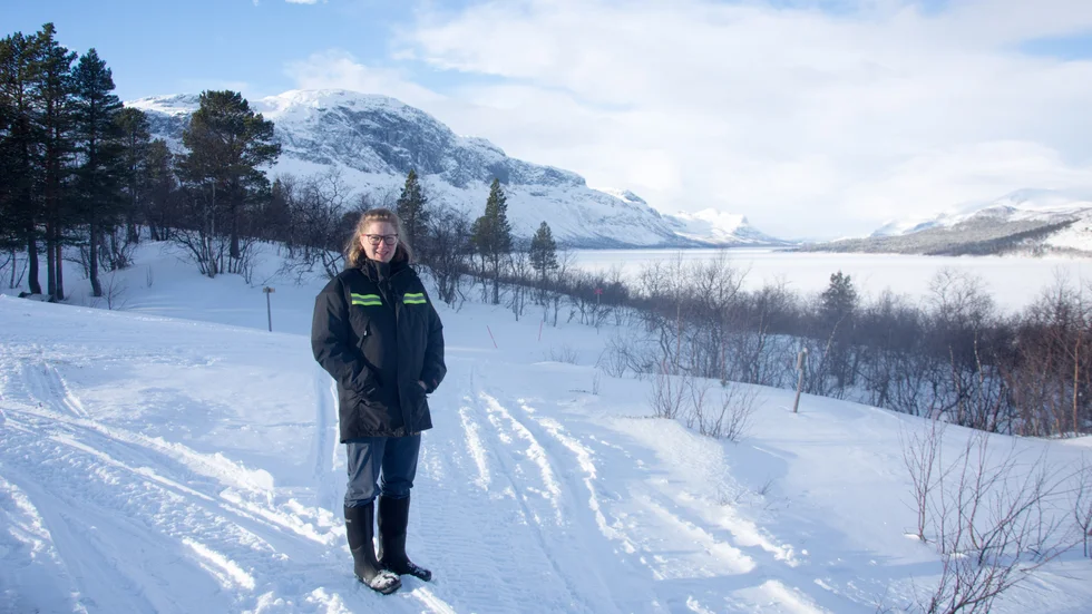 Efter flera års väntan fick Julia Palo äntligen erbjudandet att bli platschef på Saltoluokta fjällstation. Nu öppnar de för vintersäsongen och hon ser fram emot nya gäster.