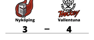 Förlust för Nyköping hemma mot Vallentuna