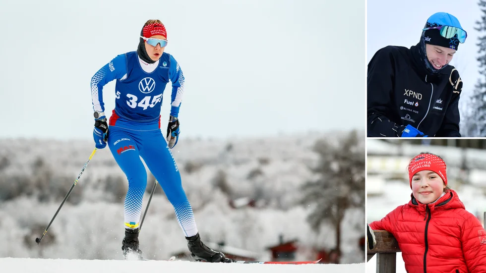 En häftig skidhelg för bland annat Elin Henriksson, Klas Nilsson och Nea Seiger.