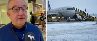 TV: Flygplatsens VD om inställda fakiren