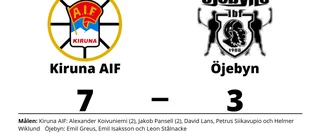 Öjebyn föll mot Kiruna AIF på bortaplan