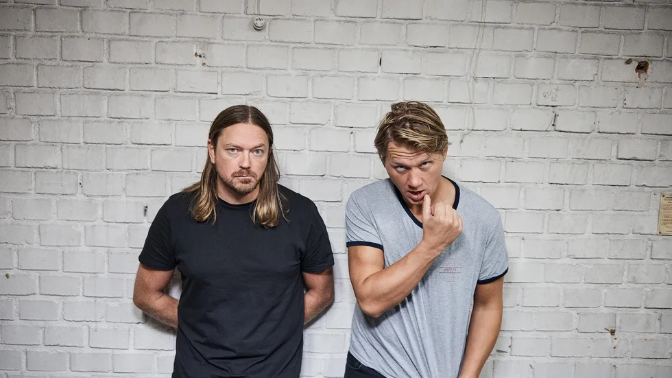 Rockduon Johnossi kommer till Motala den 24 februari.