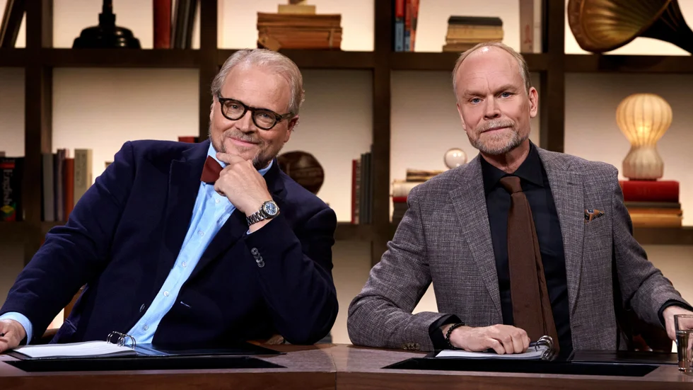 Fredrik Lindström och Kristian Luuk bjöd i alla fall på några fina vyer av Motalaviken, i fem sekunder.