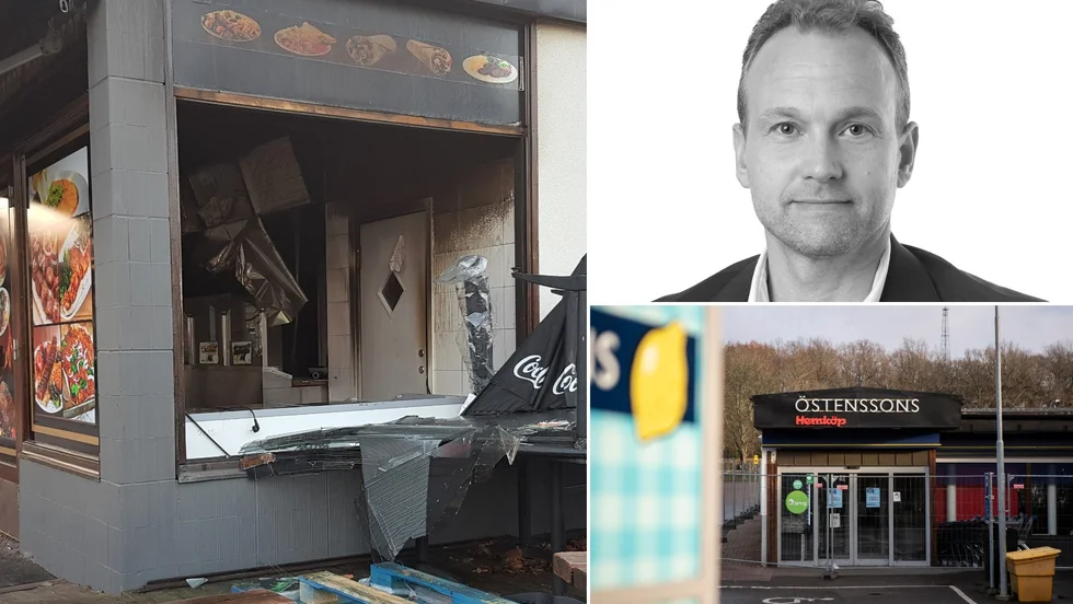Restaurangbranden fick konsekvenser för hela fastigheten. Enligt Benny Andersson på Svenska Handelsfastigheter dröjer det innan verksamheterna kan öppna igen.