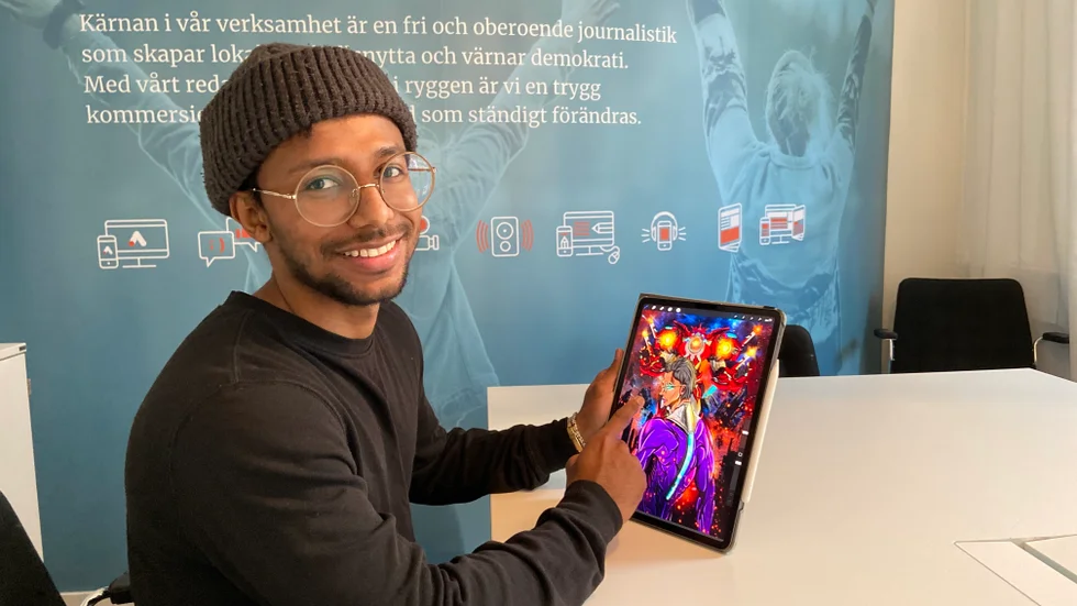 Ali Ahmed menar att framtidens konst är digital. 
