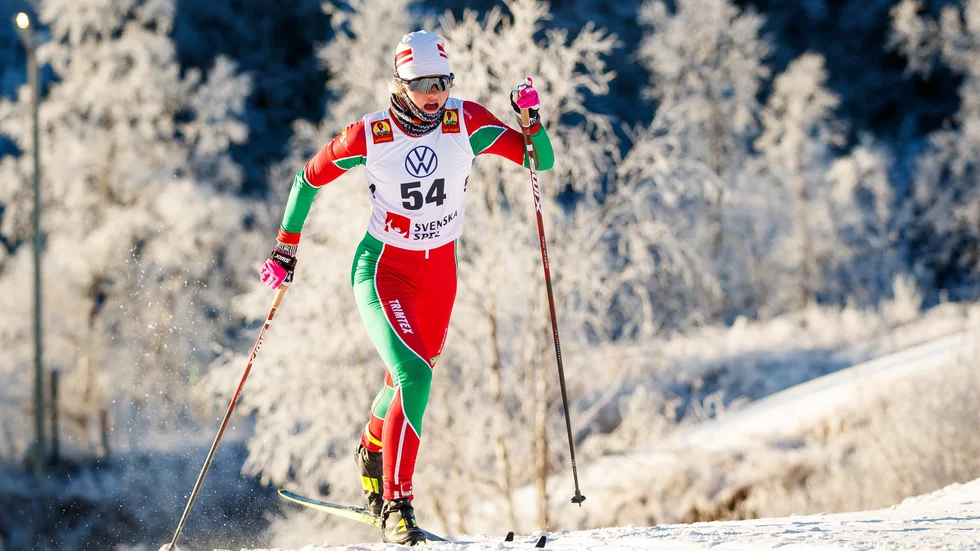 Lisa Eriksson blev tia i lördags, men klev av söndagens lopp.