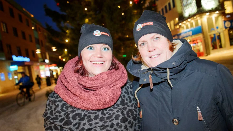 Drivna. Föreningen Barnens Jul drivs av Johanna Töyrä Stenman och Anna Skagervik. ”Vi har som mål att ta emot minst 100 barn varje år. ”, säger Anna.?Foto: Lars-Göran Norlin