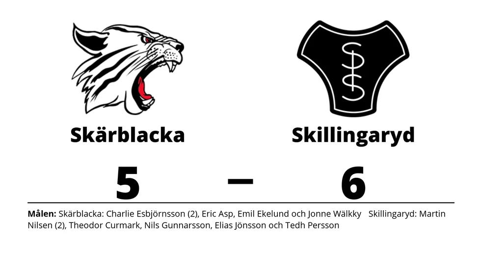 Skärblacka IF förlorade mot Skillingaryds IS
