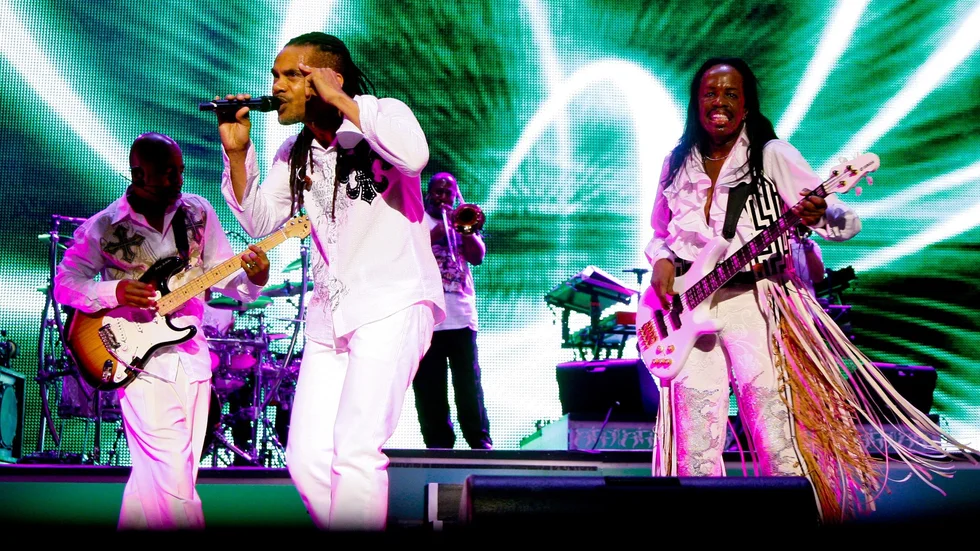 Bandet Earth, Wind & Fire är känt för låtar som "September" och "Shining star". Arkivbild.