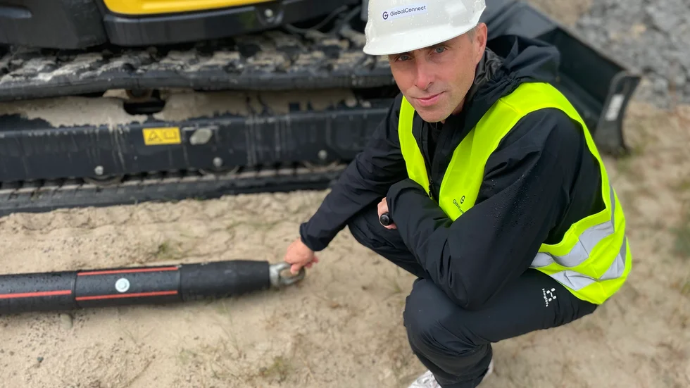 "Det är ett av de största projekten som gjorts på många år när det kommer till digital infrastruktur", säger med Patrik Gylesjö, projektledare på Globalconnect. 