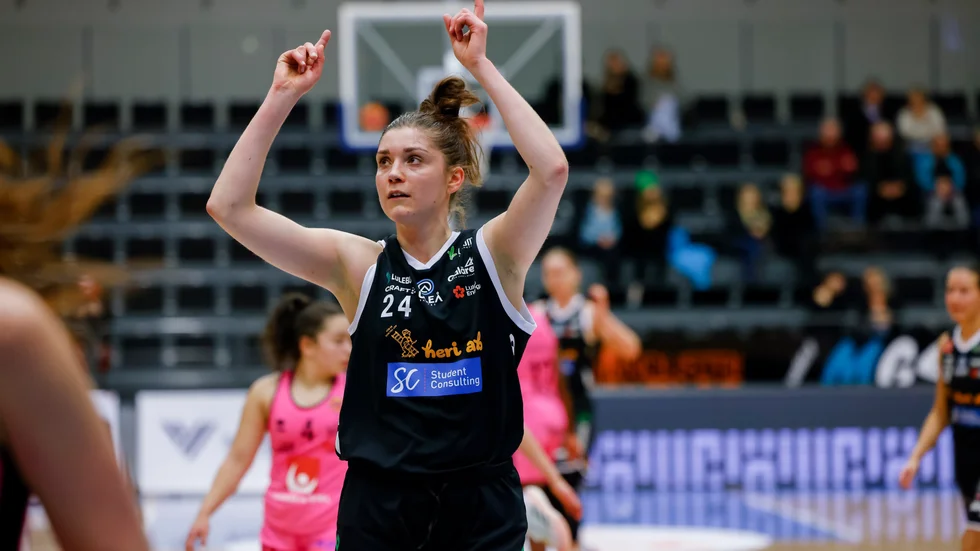 Josefin Vesterberg och hennes Luleå Basket körde fullständigt över Alvik på bortaplan under lördagen.