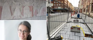 Konstverk från emo-trappan räddat – blir ryggstöd på busshållplats: "Kommer uppskattas av Eskilstunaborna"