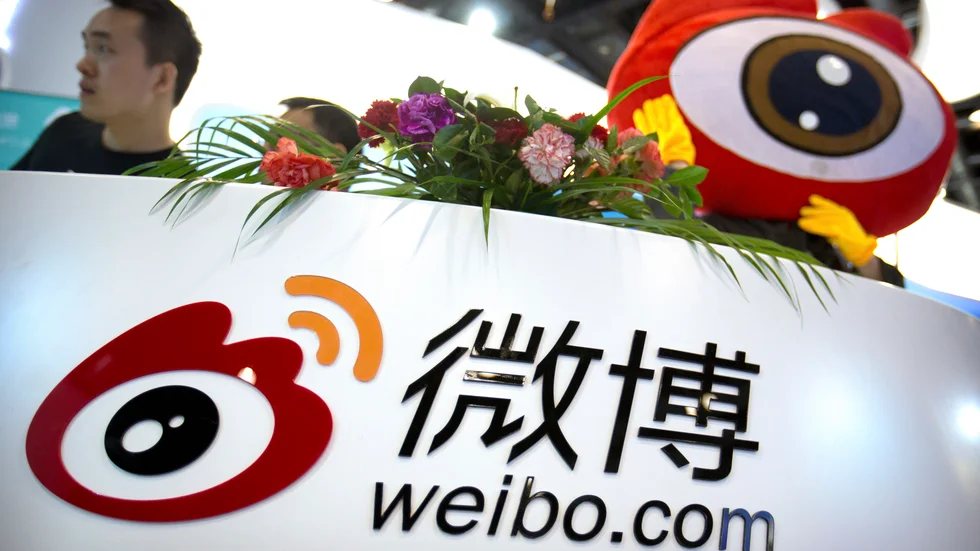 Flera sökord blockerades på det sociala nätverket Weibo efter protesten i Peking nyligen. Arkivbild.