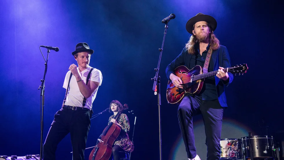 The Lumineers kommer till Sverige. Arkivbild.