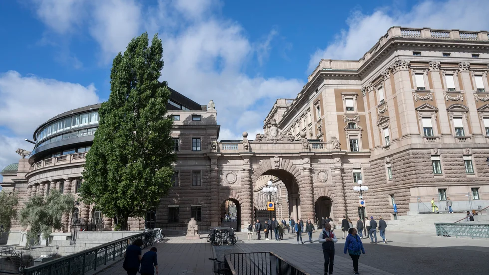 Riksdagshuset i Stockholm.