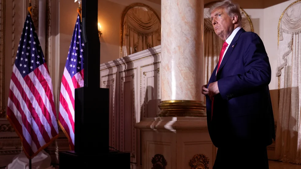 USA:s expresident Donald Trump tillkännagav sin nya kandidatur vid ett evenemang i Florida i tisdags, samma dag som det stod klart att hans utvalda kandidat förlorade det avgörande senatsvalet i Nevada.