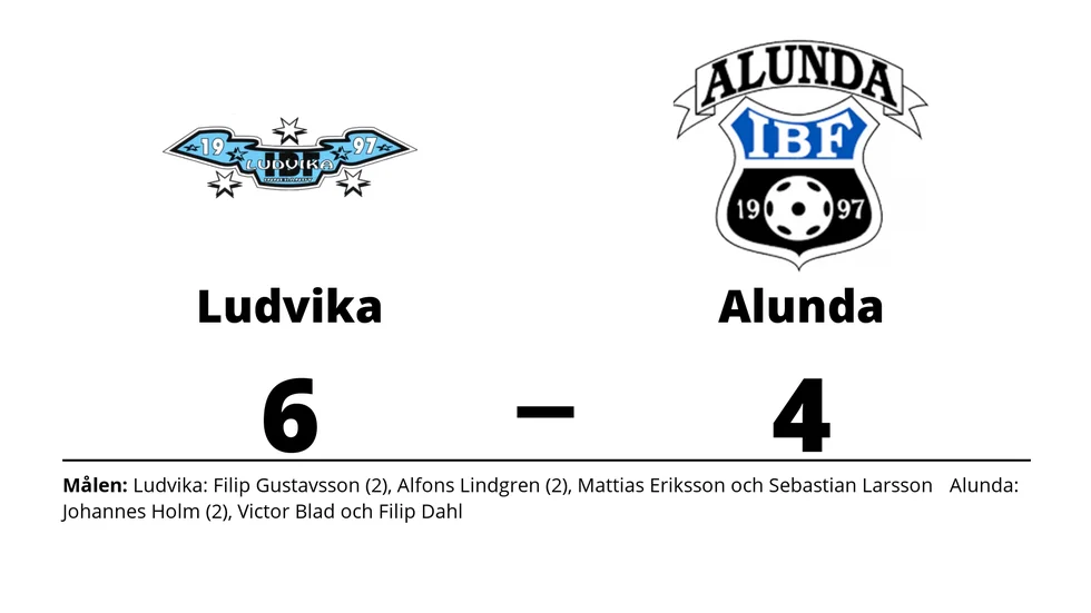 IBF Ludvika vann mot Alunda IBF