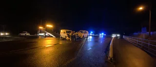 Kollision på Mälarvägen – två bilar inblandade