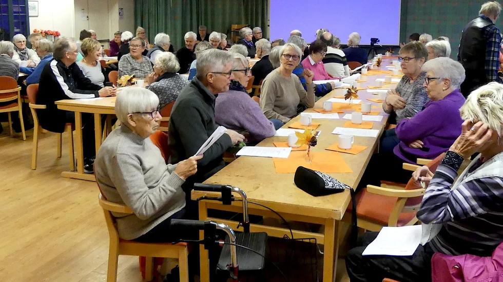 Höstmöte hos SKPF i Boden. 