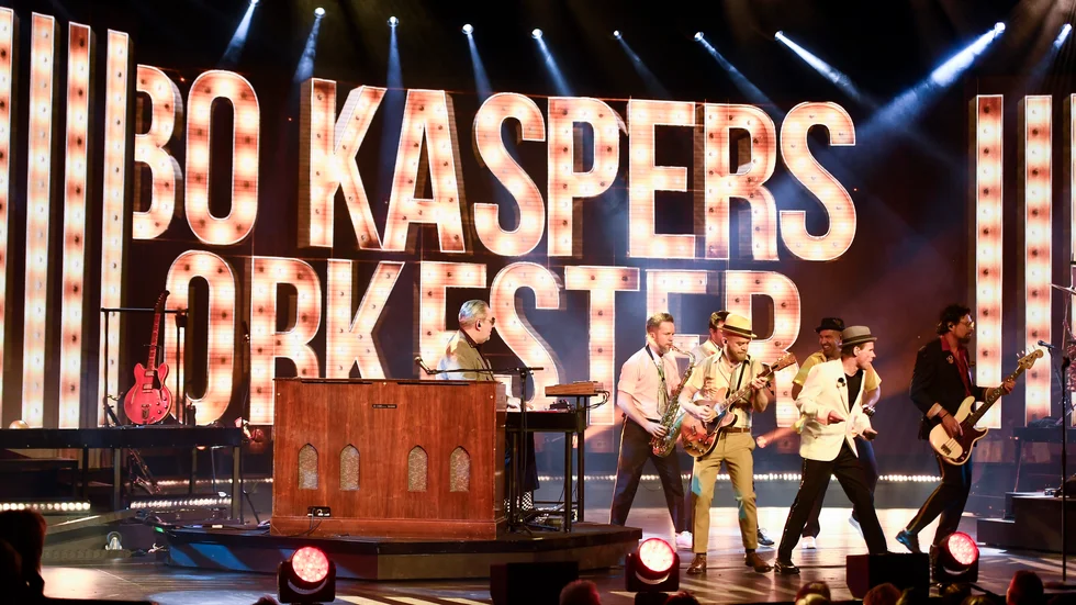 

Bo Kaspers Orkester som spelar på Sara Kulturhus på lördag.
