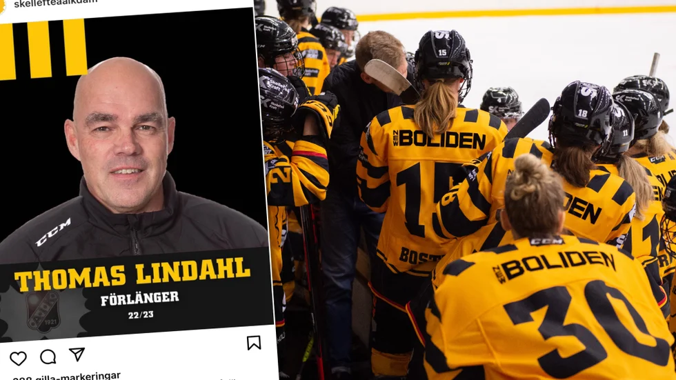 Thomas Lindahl är klar för en fortsättning i Skellefteå AIK-damernas tränarstab.