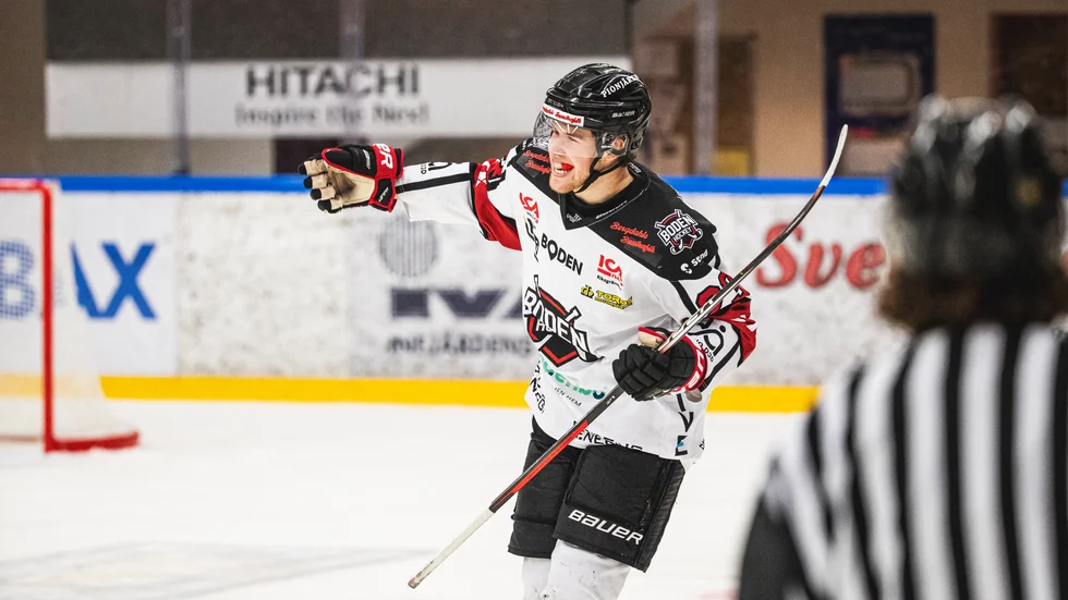 Max Wahlgren stod för ett vackert solomål till 1-1.
