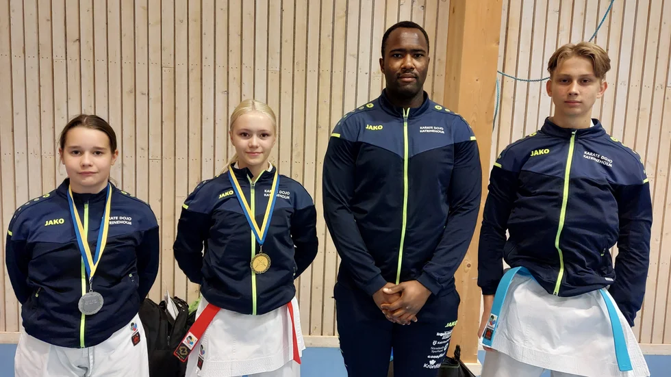 Leila Karlsson, Tuva Westlund, Elvis Yarquah och Elias Ekmanblev alla medaljörer vid tävlingen i Sundbyberg.
