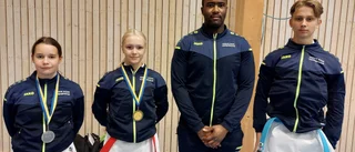 Medaljer till alla fyra från Karate Dojo