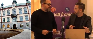 TV: S och M i Eskilstuna höll presskonferens om årsplan och budget – se den här