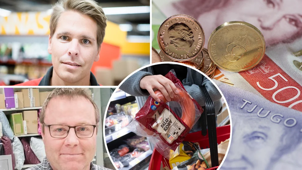 Emil Remröd, Ica Maxi, och Per Sköld, Cityhallen i Vingåker, är båda nöjda med förra årets resultat.