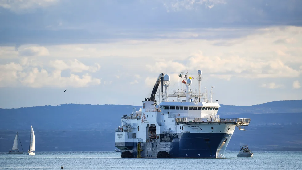 Läkare utan gränser räddningsfartyg Geo Barents. Arkivbild.