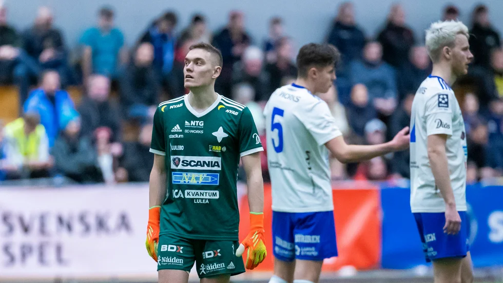 IFK Luleås målvakt Rasmus Aspholm har fått en perfekt start i sin nya klubb.