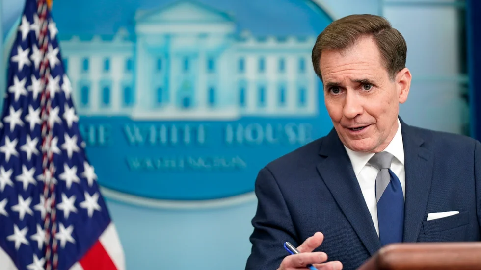 John Kirby, talesperson för USA:s nationella säkerhetsråd. Arkivbild.