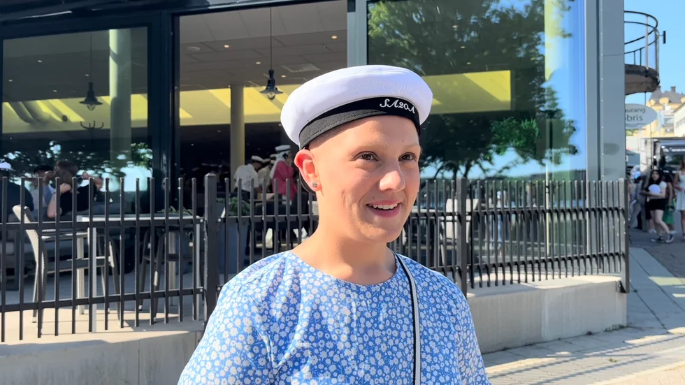 Studenten Idun Dahlström är laddad inför årets studentvecka. Till hösten väntar Uppsala universitet och historieprogrammet.