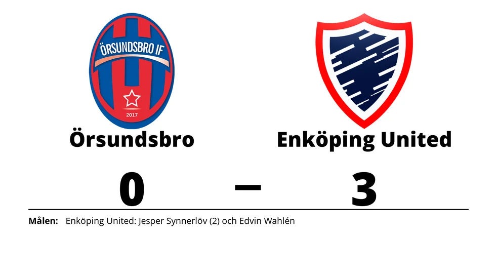 Örsundsbro IF förlorade mot Enköping United FK