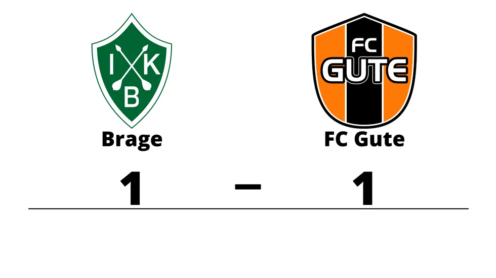 IK Brage spelade lika mot FC Gute