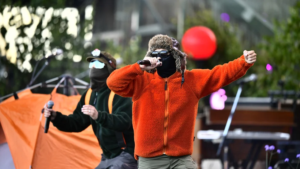 Hooja med flera lockade störst flest tv-tittare till "Allsång på Skansen" förra veckan. Arkivbild.