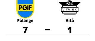 Storseger för Pålänge hemma mot Vitå