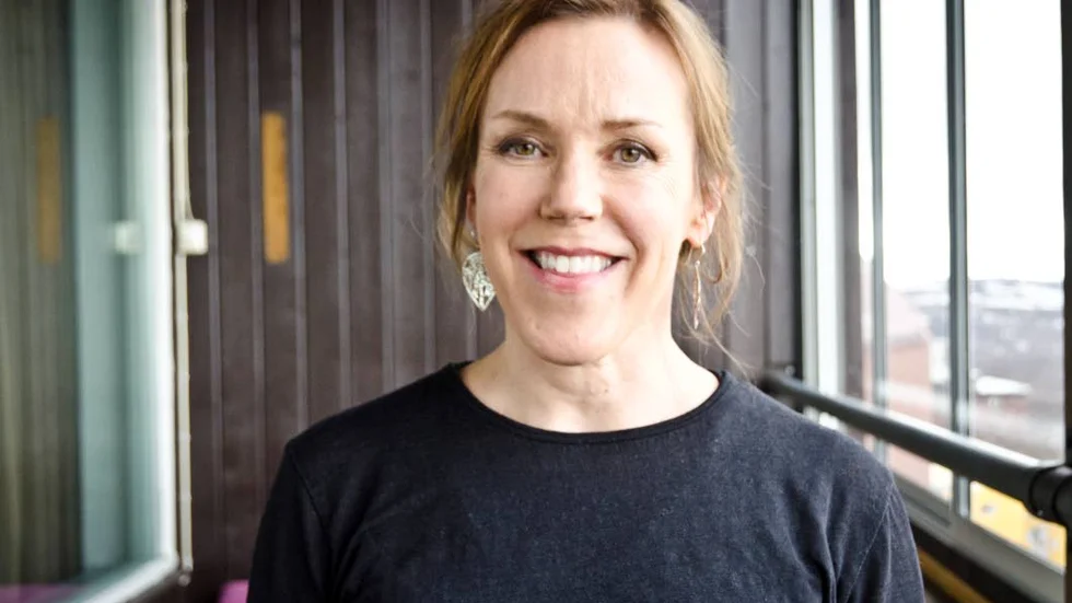 Åsa Larsson håller författarkurs på Tornedalens folkhögskola i sommar.