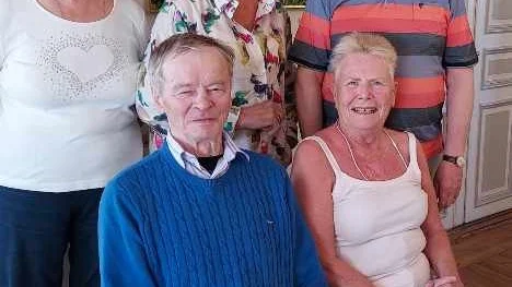 Här är styrelsen för SRF Norrbotten. Bakre raden från vänster: Marja-Liisa Åström, Ulla Bergeros, Roland Stenström. Främre raden: Taisto Paganus, Marianne Nordqvist. Saknas: Lena Nilsson.