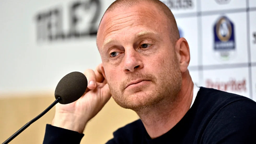 AIK:s tränare Andreas Brännström. Arkivbild.